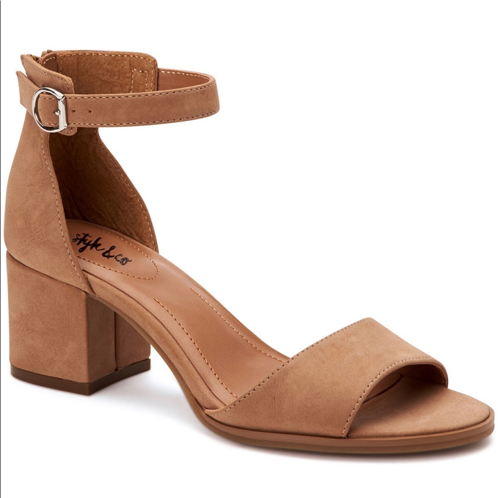 NEW Style & Co Katerinaa Two-Piece Dress Sandals…SIZE 11M